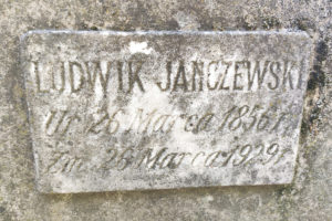 23 † Janczewski Ludwig (ur. 26 Marca 1856 R. – Zm. 26 Marca 1929 R.) 