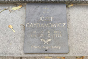 † Gaydamowicz Józef (19.03.1854 – 26.10.1938) 2