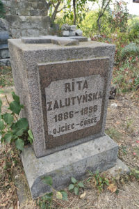 † Zalutyńska Rita (1886 – 1898)